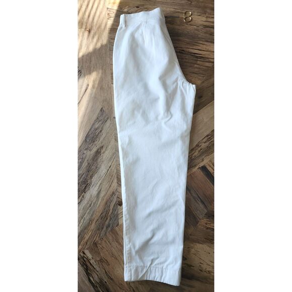 Vintage 90's Liz Claiborne White Tapered Leg Jeans Sz 8P - Picture 4 of 8